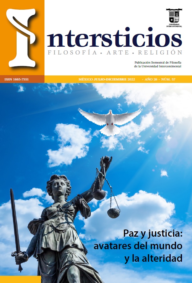 					Ver Vol. 26 Núm. 57 (2022): Paz y justicia: Avatares del mundo y la alteridad
				